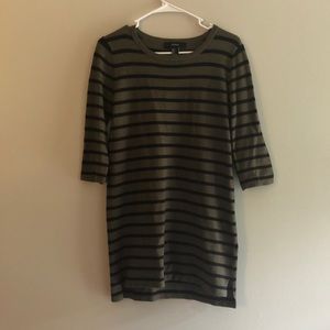 Forever 21 Striped Sweater Dress